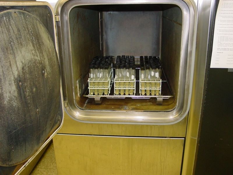 Autoclave test tubes and/or flask of PDYA for 15 minutes at 121 C.  Slow exhaust.
