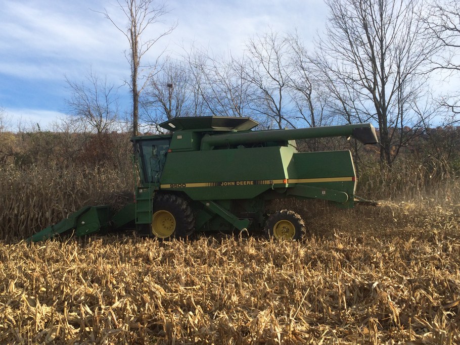 Corn harvest. Photo courtesy of Randy Dreibelbis.