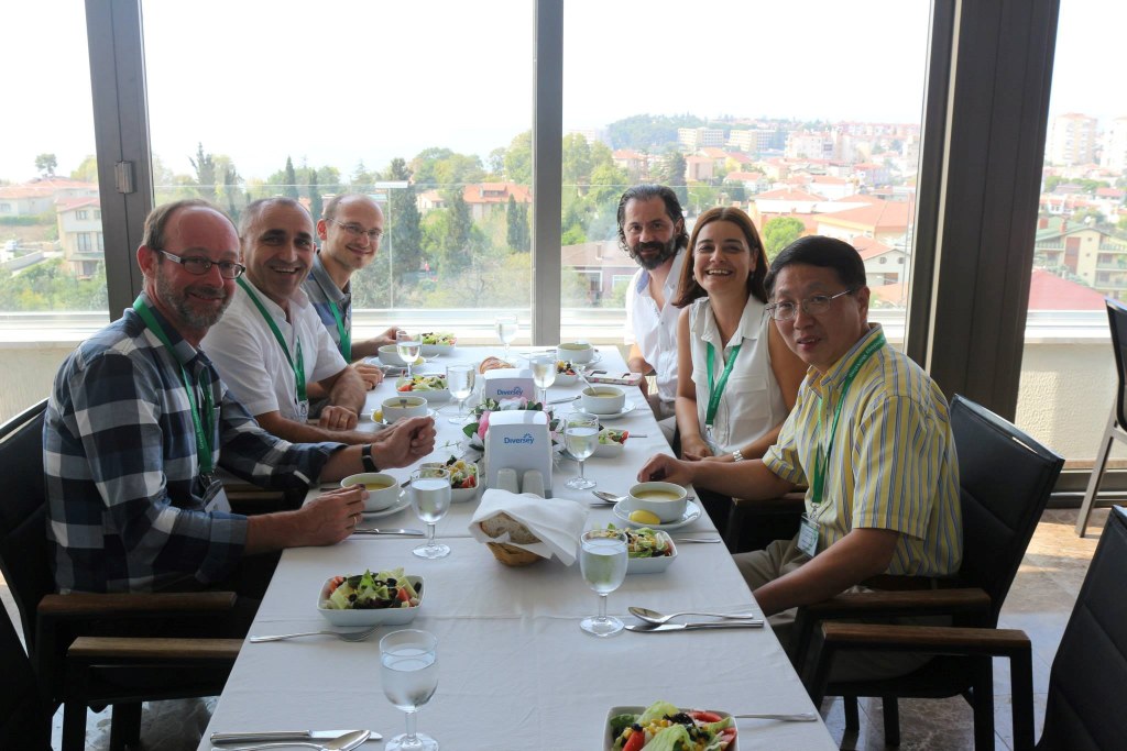 Dr. Yinong Yang (far right) at the International Workshop on Green Biotechnology in Istanbul, Turkey.