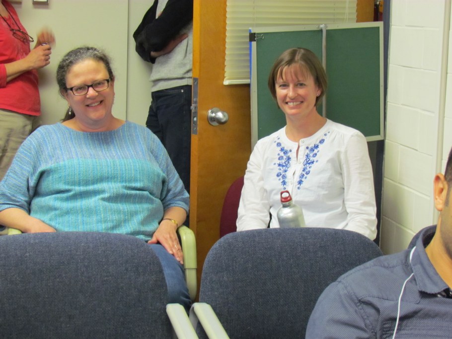 Drs. Gretchen Kuldau (L) and Beth Gugino (R)
