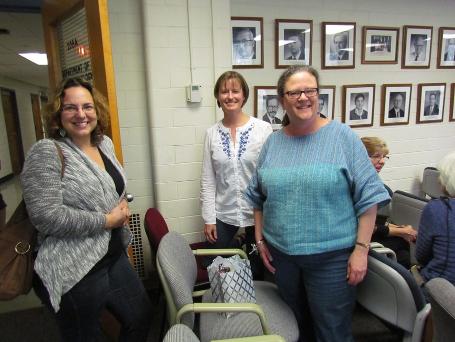 (L-R) Drs. María del Mar Jiménez Gasco, Beth Gugino, and Gretchen Kuldau
