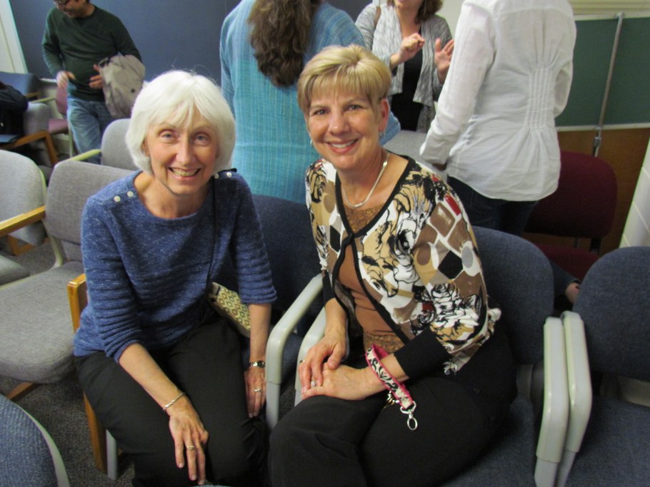 Becky Peplinski (L) and Deb Clemmer (R)