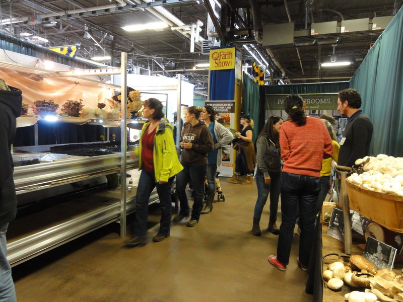 2016 PA Farm Show Mushroom Booth