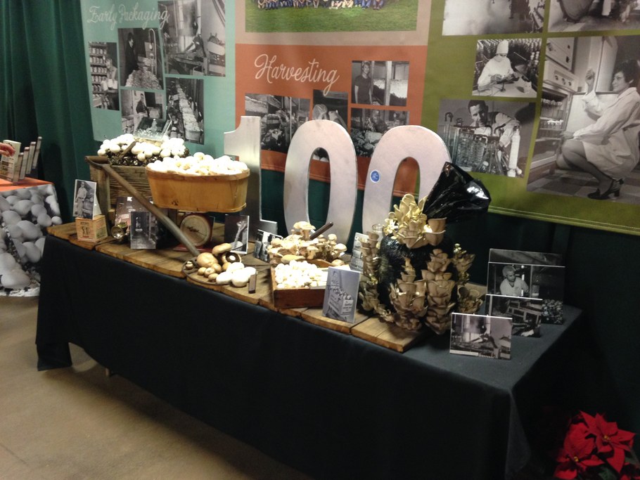 2016 PA Farm Show Mushroom Booth