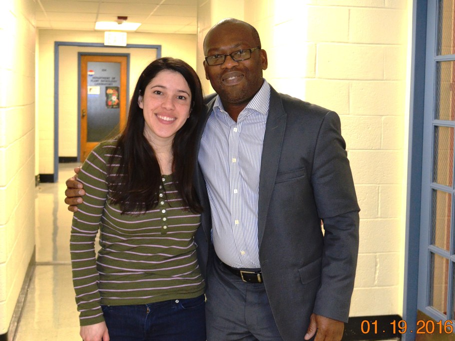 (L-R) Drs. Laura Ramos-Sepulveda and Justin Pita