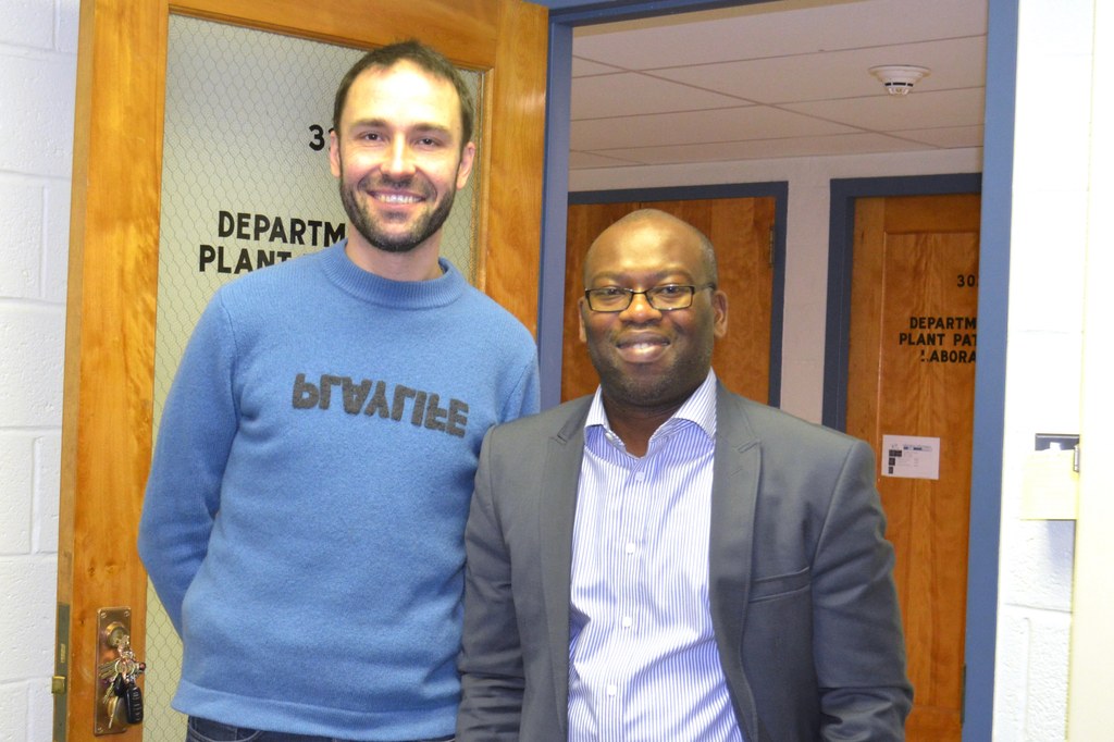 (L-R) Drs. Paolo Margaria and Justin Pita