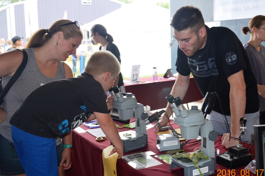Ph.D. Candidate Matthew Wheatley (right) | Image: Nancy Wenner, Penn State University