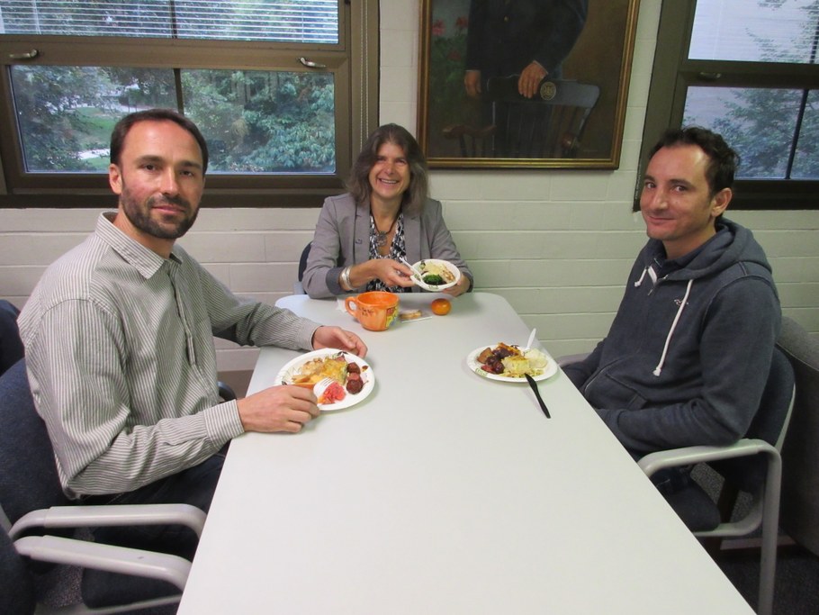 (L-R) Paolo Margaria, Carolee Bull, Fabrício Rocha Vieira | Image: Christina Dorsey, Penn State University