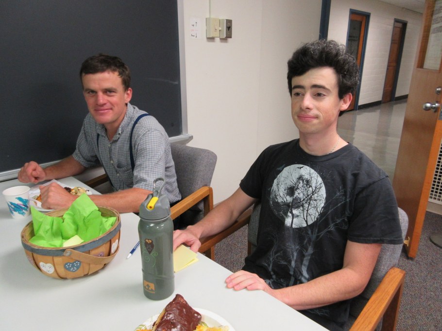 Phillip Martin (L) and John de Soto (R) | Image: Christina Dorsey, Penn State University