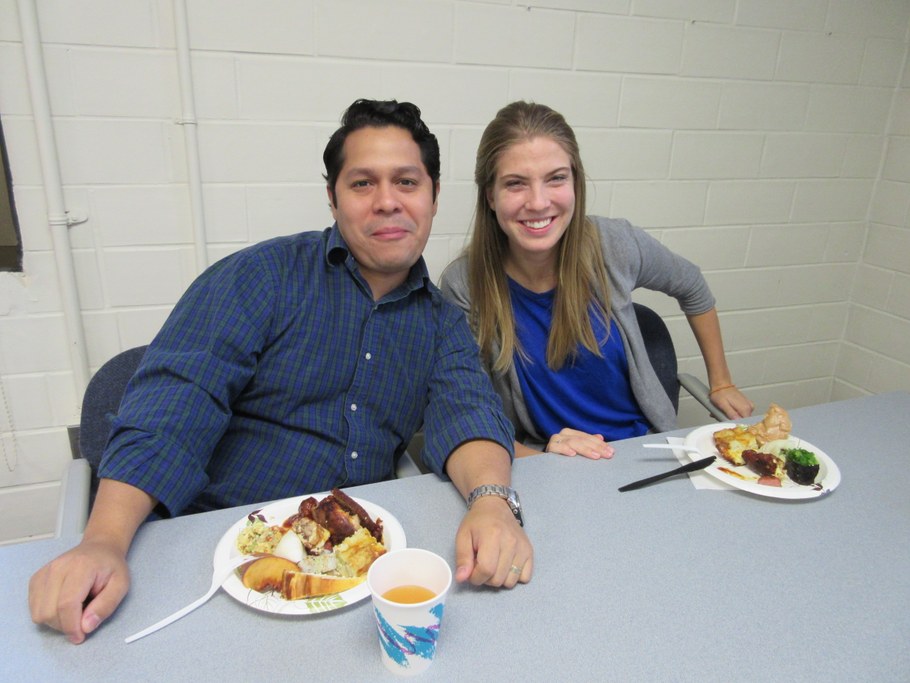 Freddy Magdama (L) and Genna Tesdall (R) | Image: Christina Dorsey, Penn State University