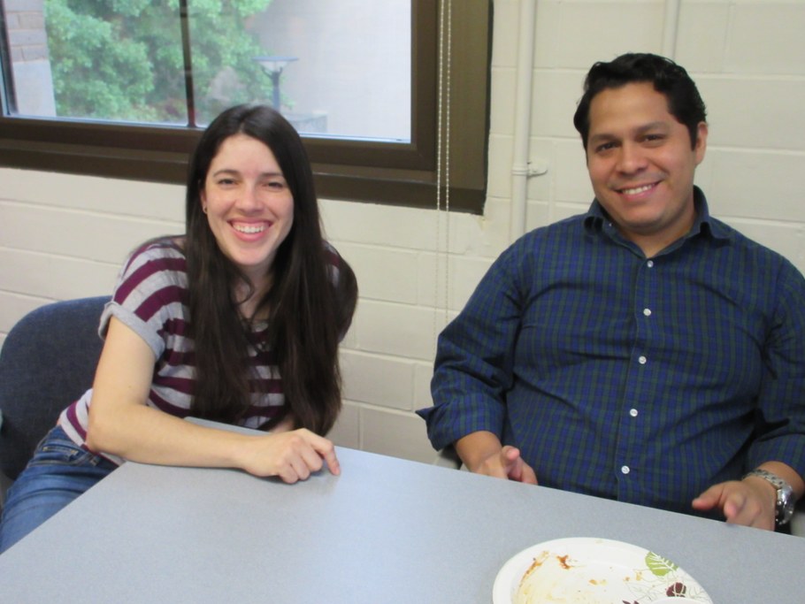 Laura Ramos-Sepúlveda (L) and Freddy Magdama (R) | Image: Christina Dorsey, Penn State University