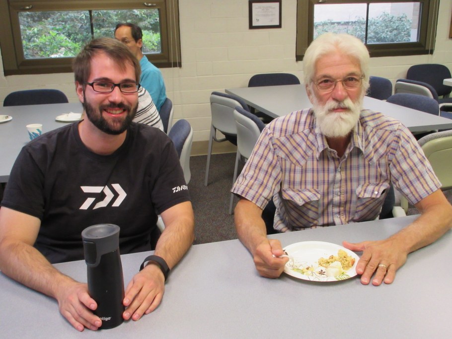 Bastian Minkenberg (L) and Scott Isard (R) | Image: Christina Dorsey, Penn State University