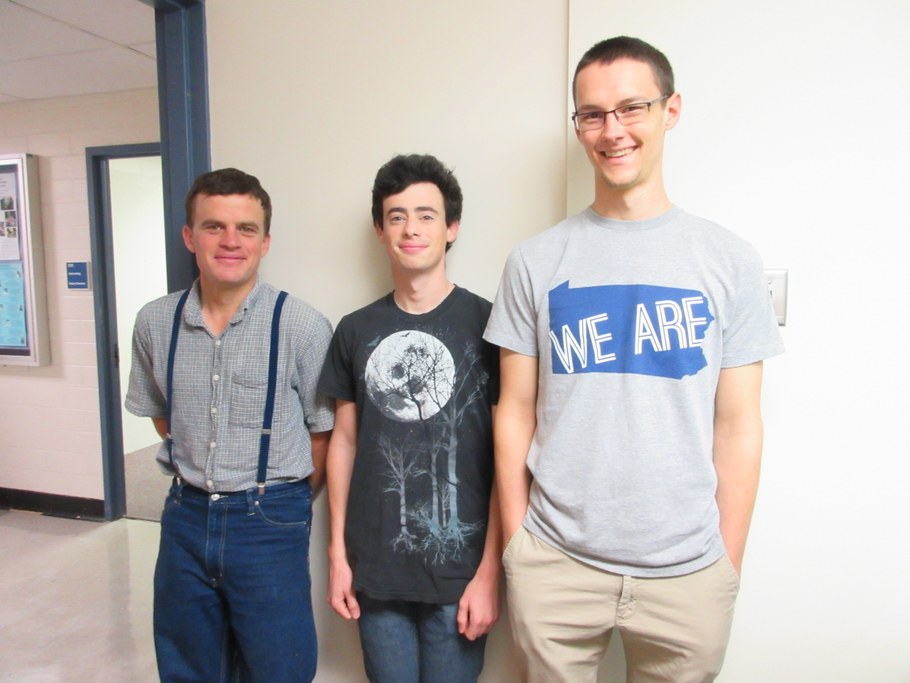 (L-R) Phillip Martin, John de Soto, Chris Ramage | Image: Christina Dorsey, Penn State University