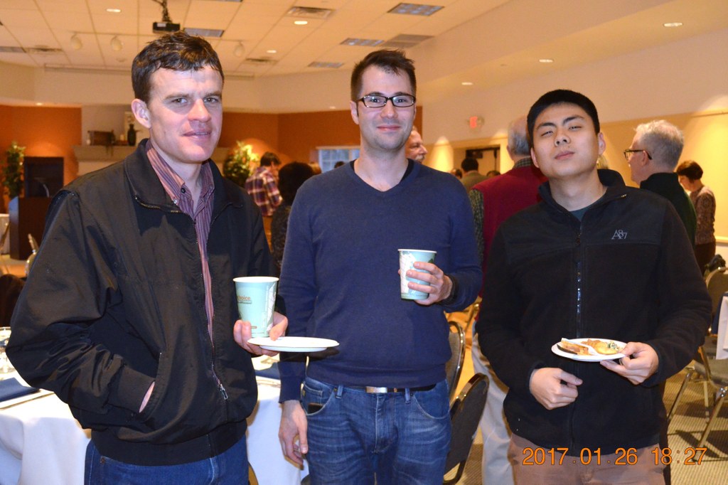 (L-R) Phillip Martin, Bastian Minkenberg, and Justin Shih | Image: Nancy Wenner, Penn State University