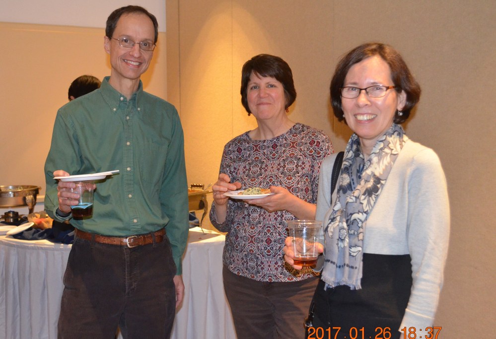 (L-R) Ed Kaiser, Judy Sinn, and Dew Kaiser | Image: Nancy Wenner, Penn State University