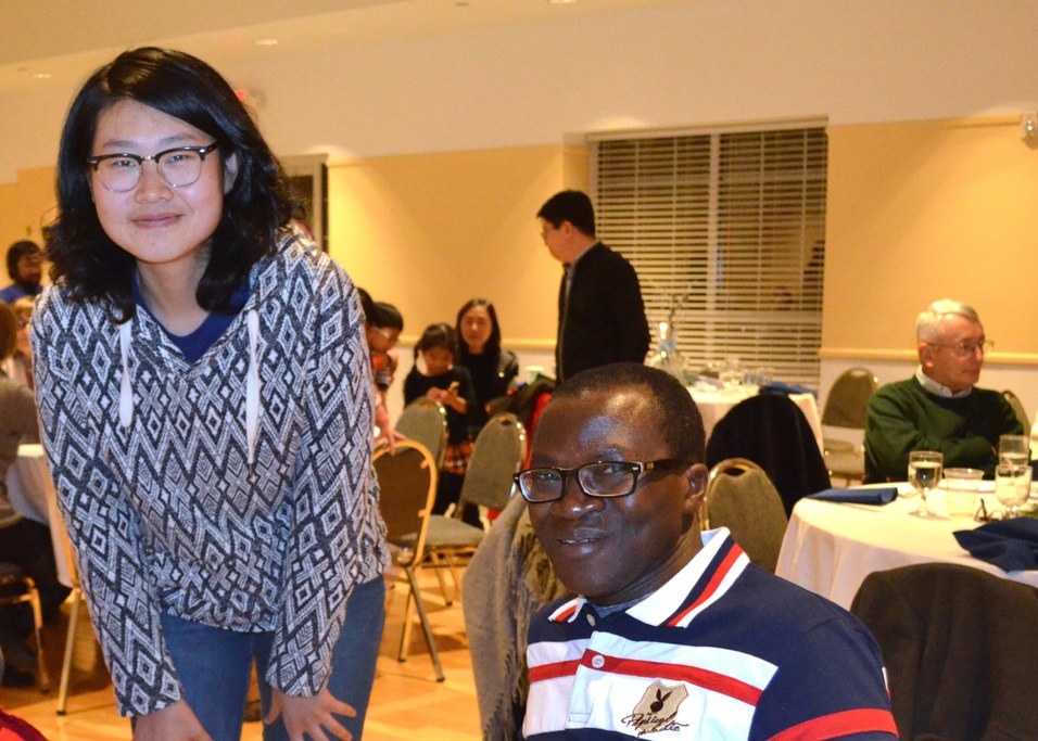 Kaixo Zhao and Sorho Fatogoma | Image: Nancy Wenner, Penn State University