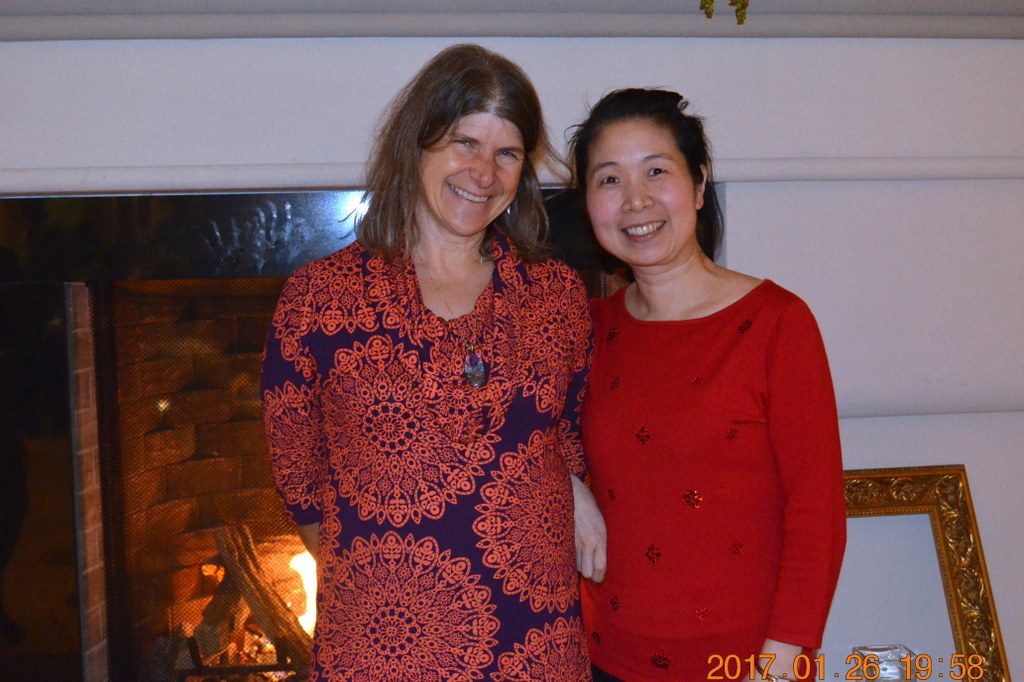 Carolee Bull and Qin Wang | Image: Nancy Wenner, Penn State University