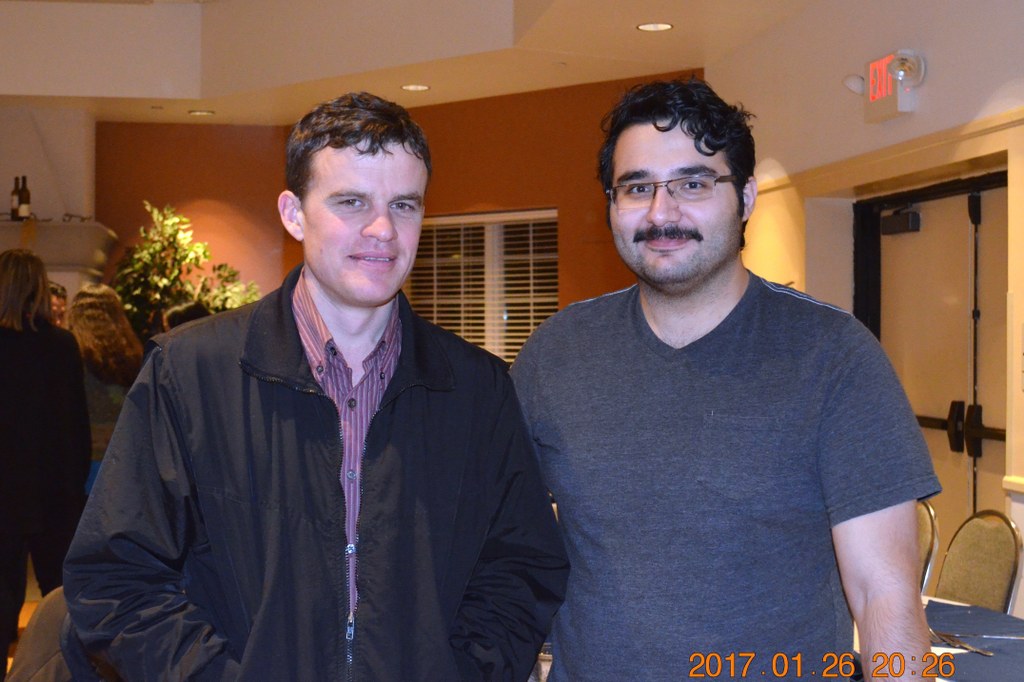 Phillip Martin and Edelio Bazán | Image: Nancy Wenner, Penn State University 
