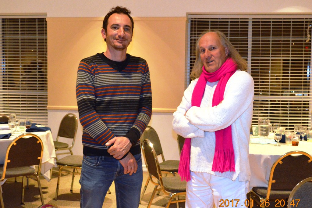 Fabrício Rocha Vieira and Jean-Philippe Fillettaz | Image: Nancy Wenner, Penn State University