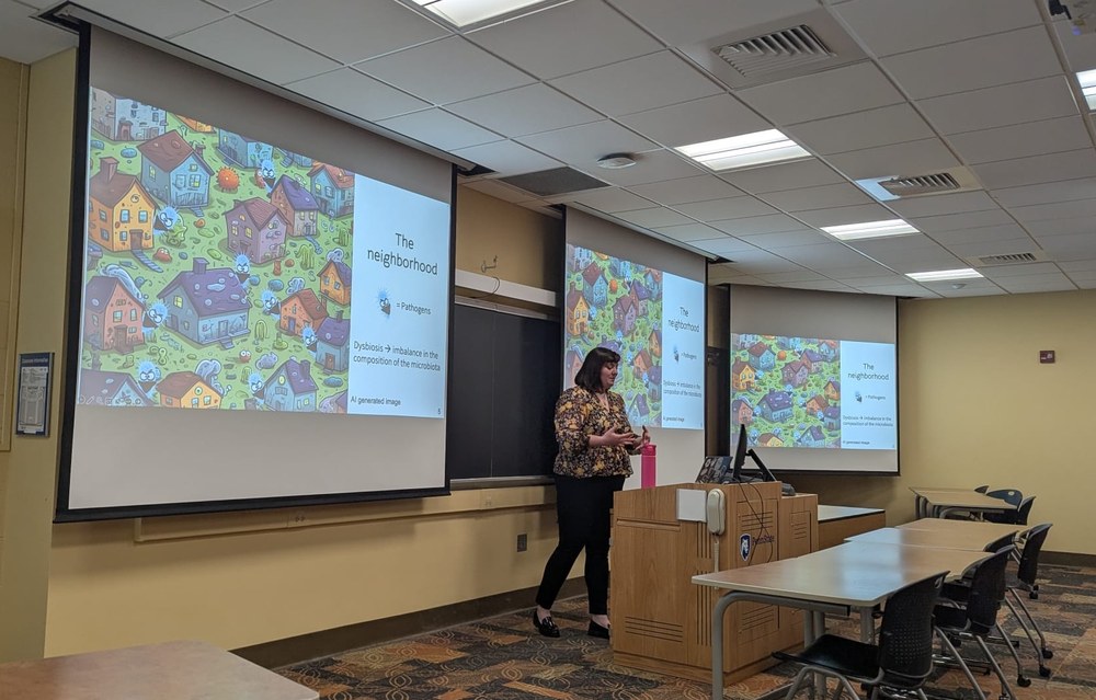 Sadie! Congratulations for an Excellent Defense Sadie Seaman