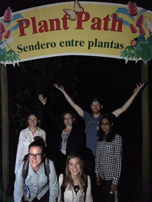 (Back L-R) Jennie Mazzone, María del Mar Jiménez Gasco, Joe Walls.  (Front L-R) Laura del Sol Bautista Jalón, Genna Tesdall, Anita Behari. Image: Joseph Walls